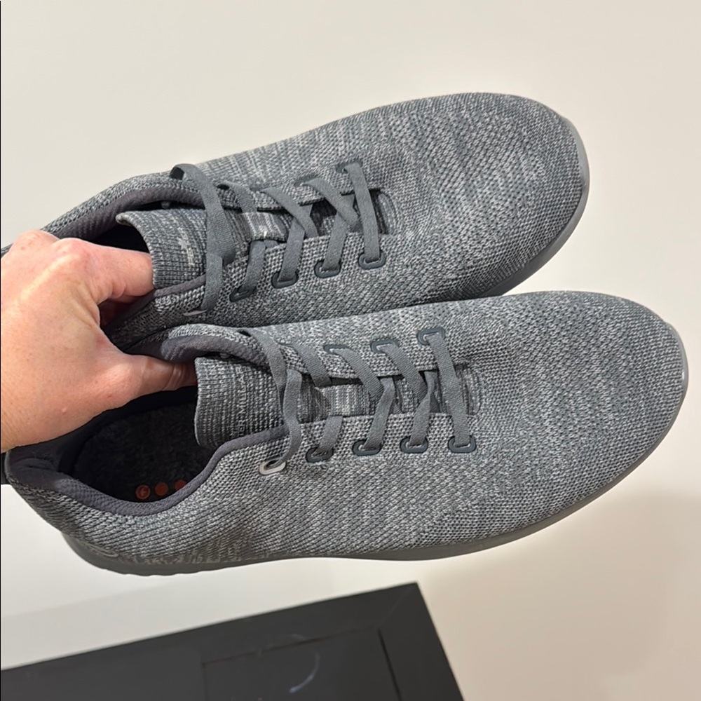 Peter millar gray knit sneakers men’s size 12